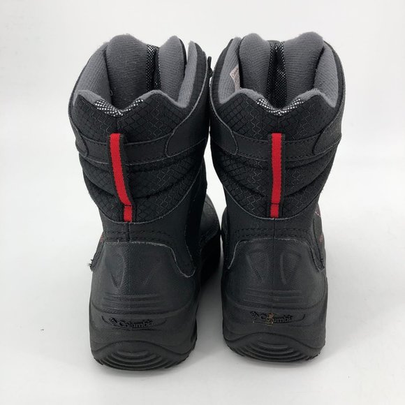 Columbia Black & Red Waterproof Winter & Rain Boots | For Men main image 7